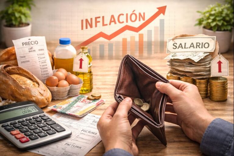 Inflación persistente y salarios ajustados: el impacto en el poder adquisitivo